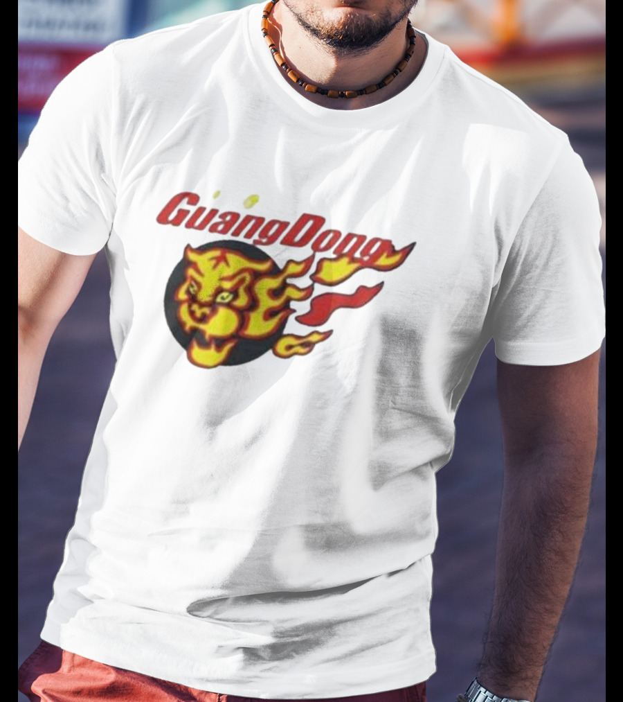 Guangdong Tigers Jordan Poole Jersey Basketball Flame T-Shirt