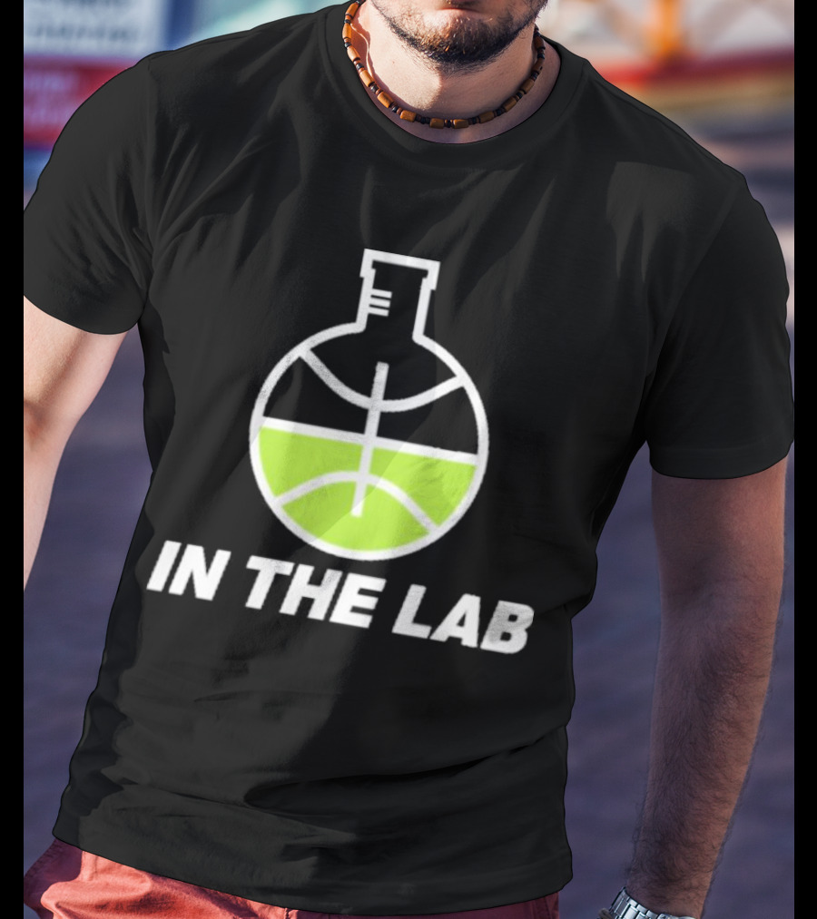In The Lab Basketball Beaker T-Shirt