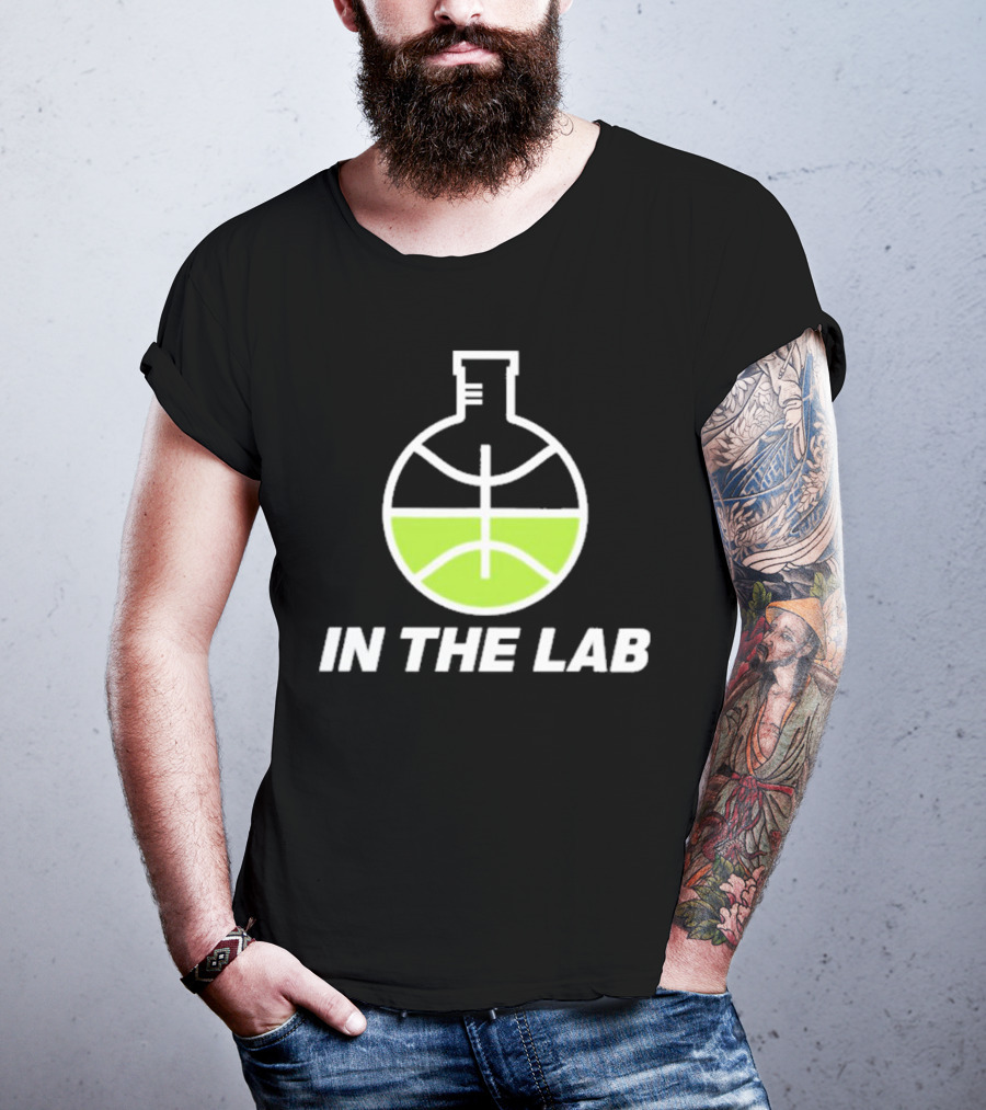 In The Lab Basketball Beaker T-Shirt