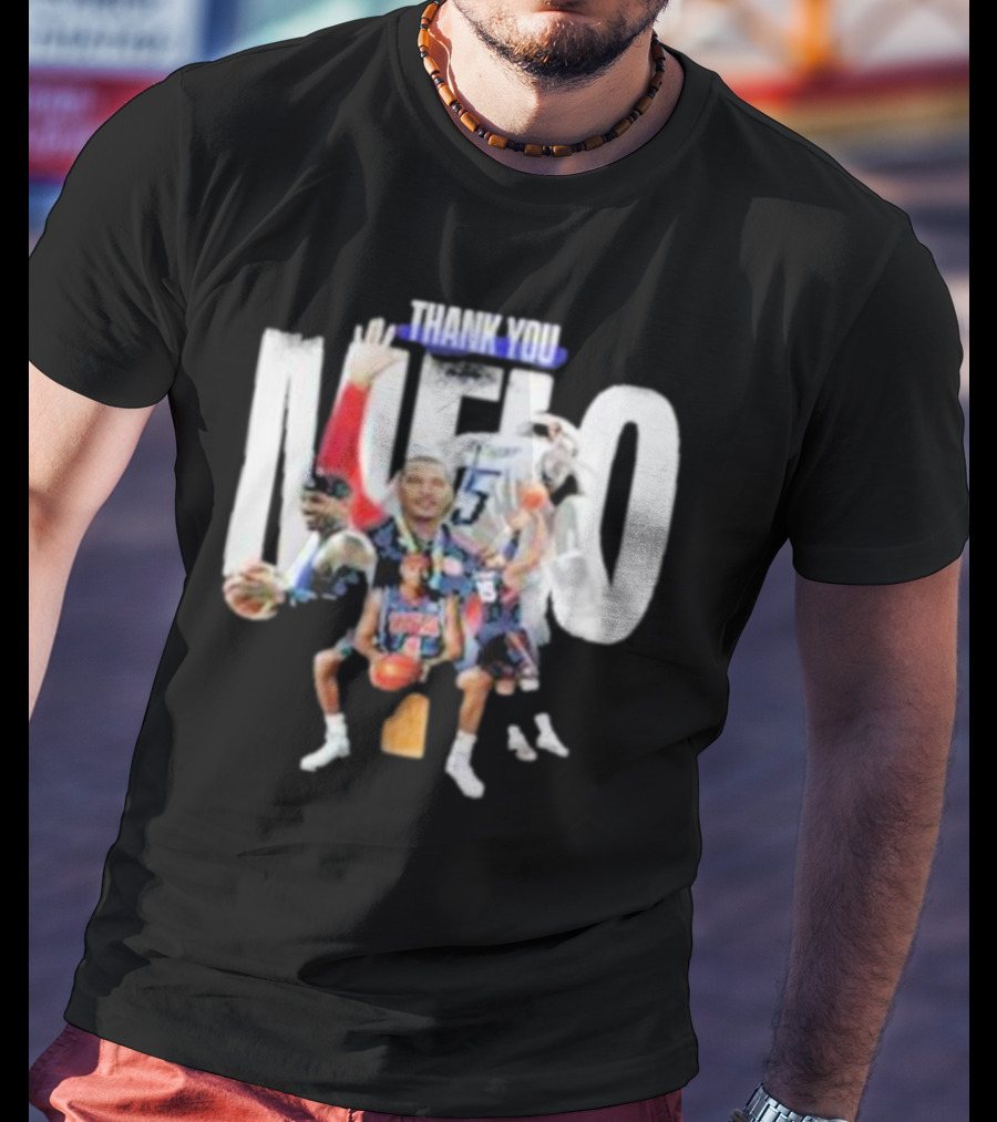 Thank You Melo Basketball Legend Carmelo Anthony T-Shirt