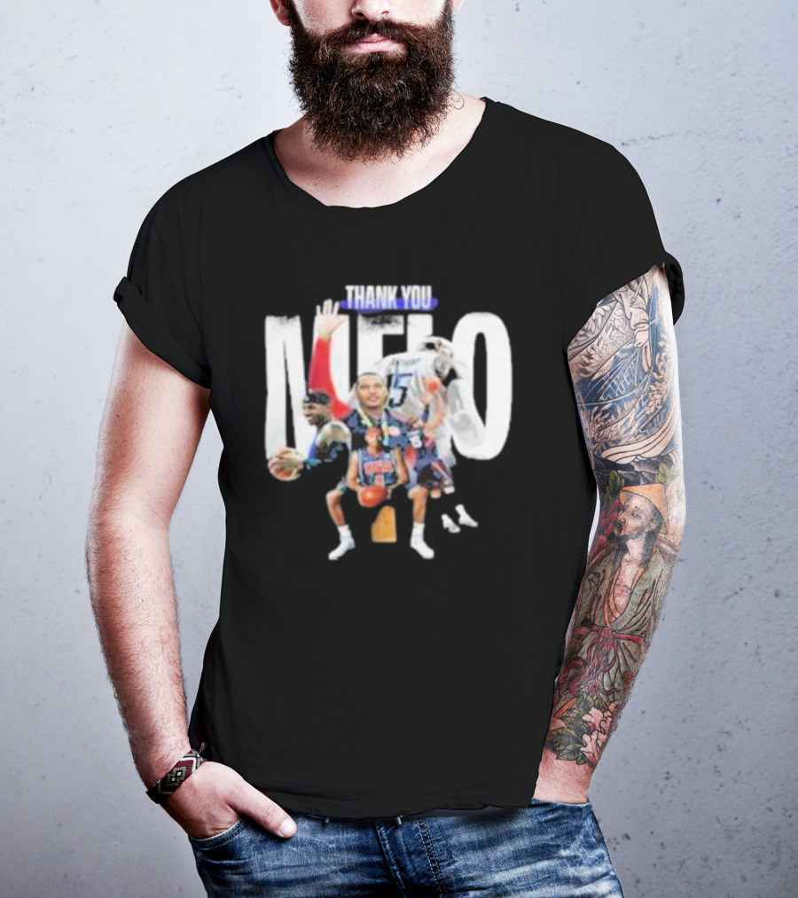 Thank You Melo Basketball Legend Carmelo Anthony T-Shirt