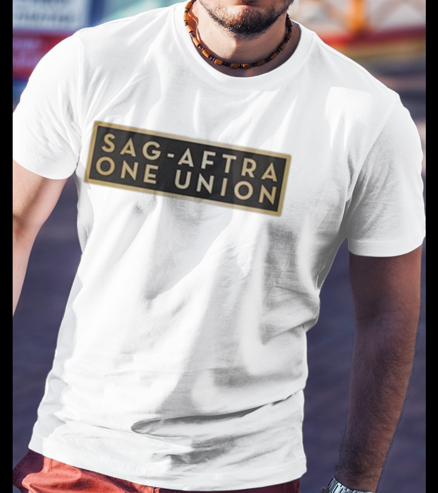 SAG-AFTRA One Union John Lowrie T-Shirt