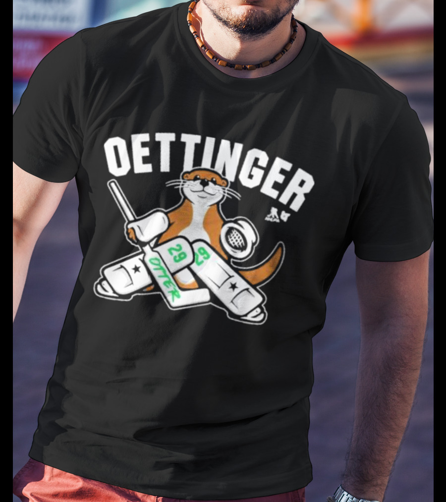 Oettinger 29 Otter Hockey Goalie Gear T-Shirt