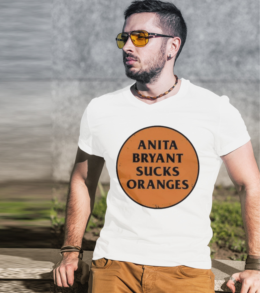 Anita Bryant Sucks Oranges T-Shirt