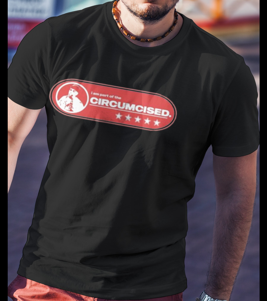 Niko B I Am Part Of The Circumcised Five Stars T-Shirt