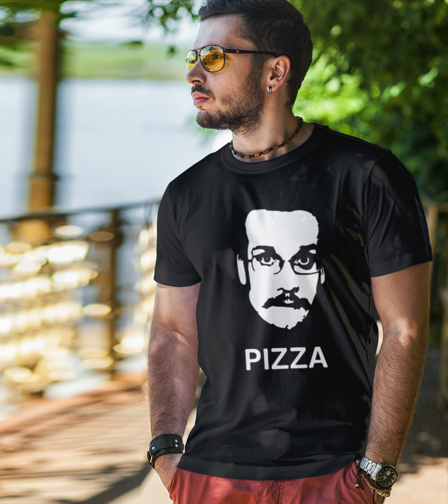 Pizza John Green Meme Face T-Shirt