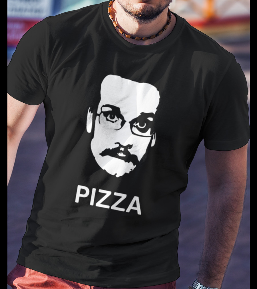Pizza John Green Meme Face T-Shirt