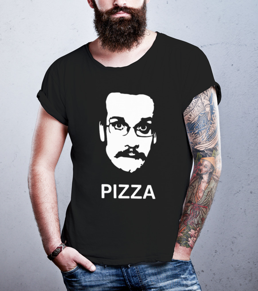 Pizza John Green Meme Face T-Shirt