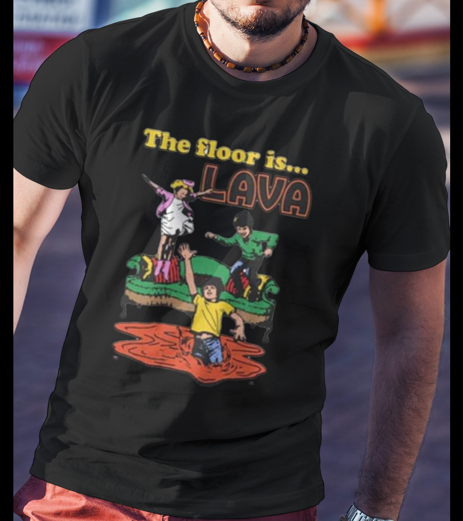 The Floor Is Lava Couch Jump Adventure T-Shirt