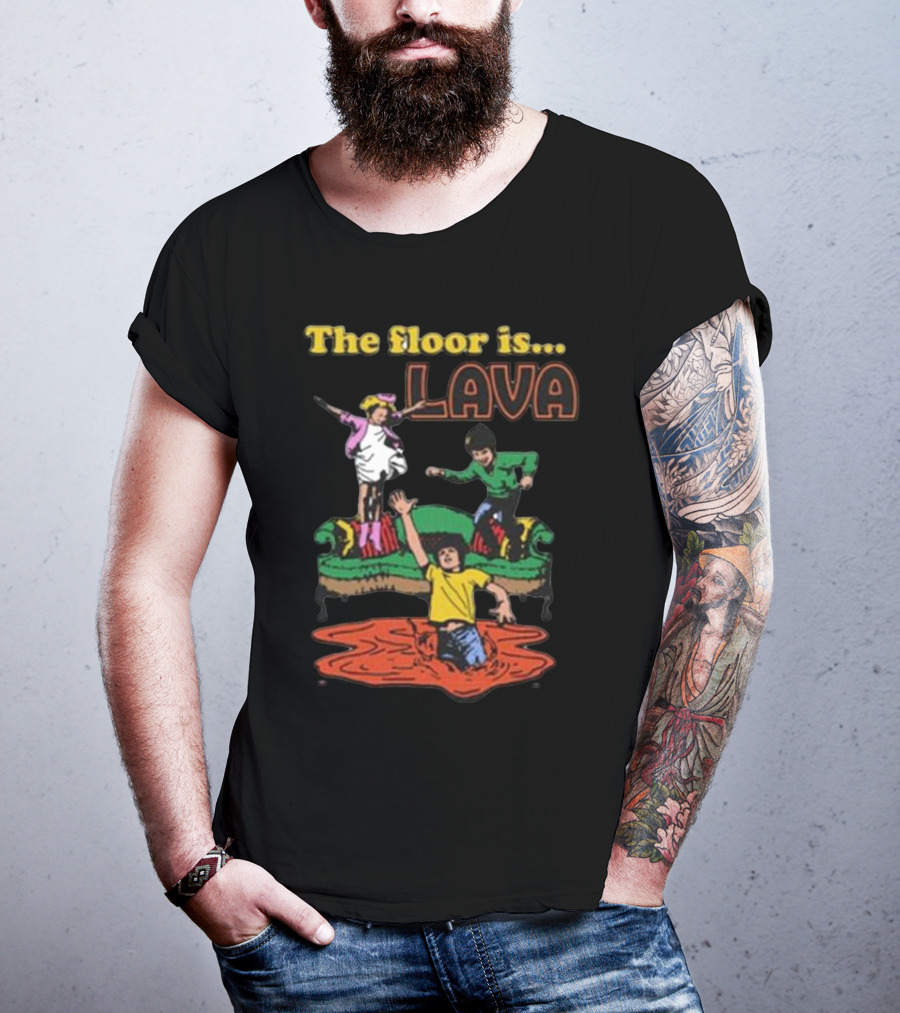 The Floor Is Lava Couch Jump Adventure T-Shirt