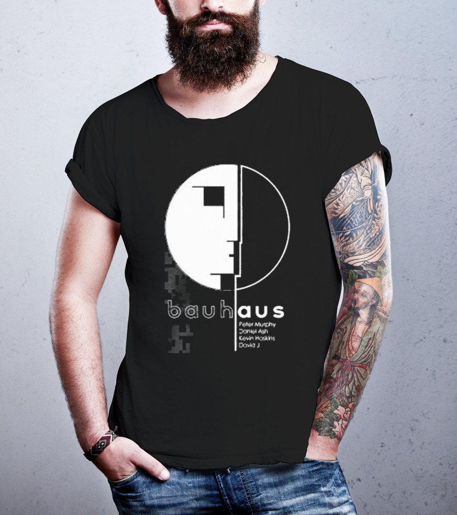 Bauhaus Band Peter Murphy Daniel Ash Kevin Haskins David J T-Shirt