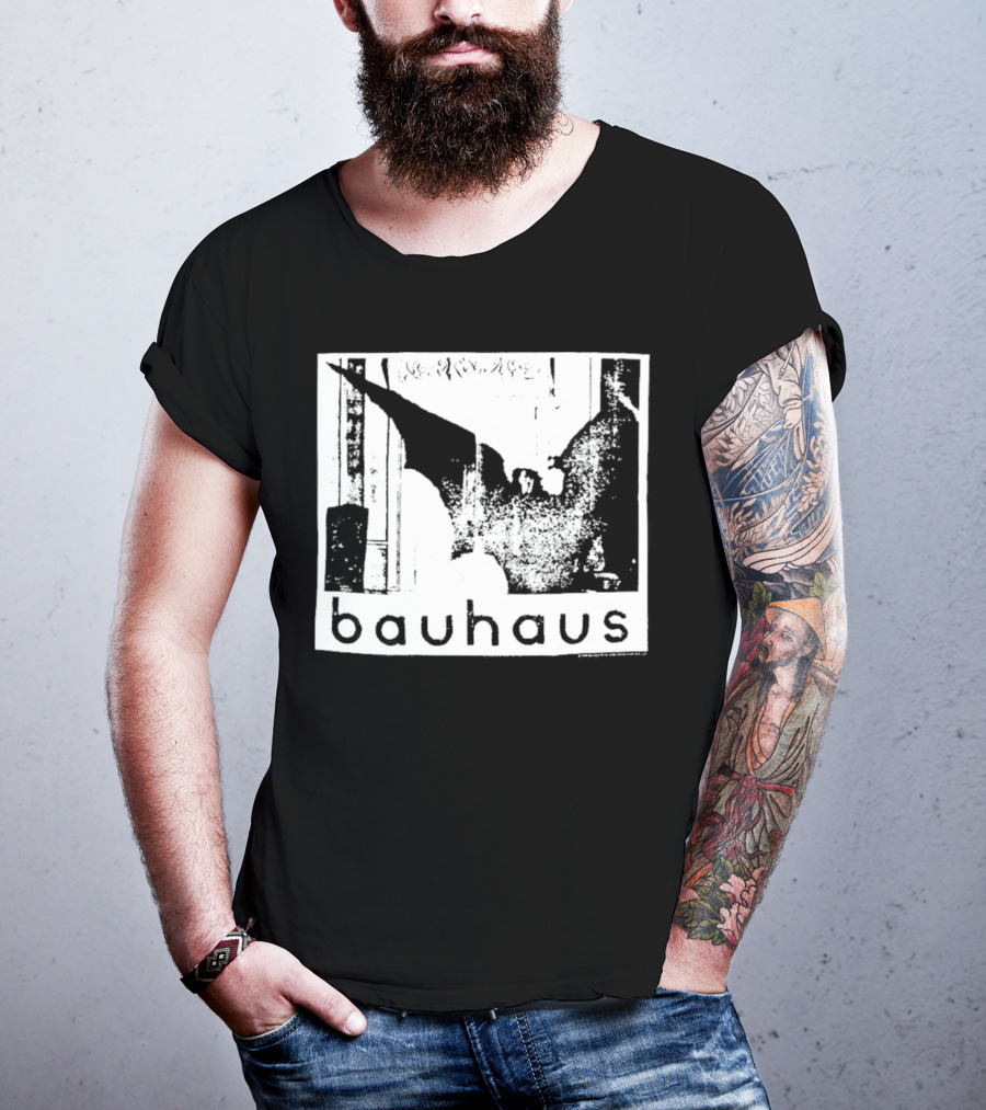 Bauhaus Undead Discharge Gothic Bat T-Shirt