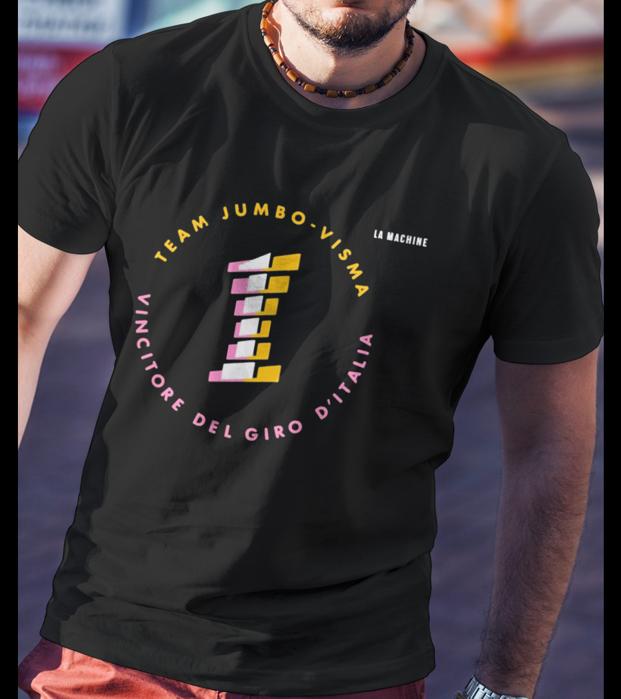 Team Jumbo-Visma Vincitore Del Giro D’Italia La Machine T-Shirt