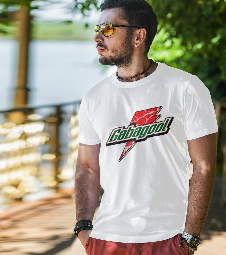 Kevin Finnerty Gabagool Heavyweight Lightning Bolt T-Shirt
