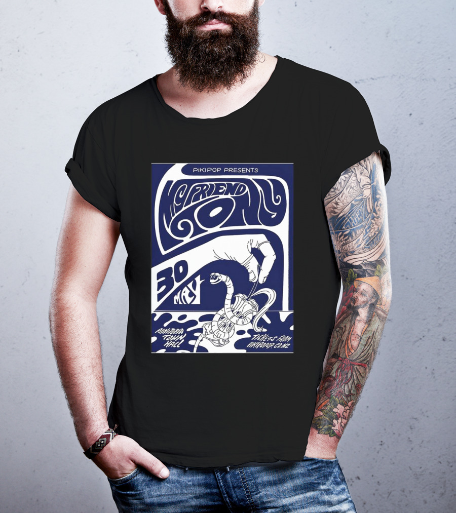 Pikipop Presents My Friend Tony Pikitopia Town Hall 30 May Tickets From Nontourclub T-Shirt
