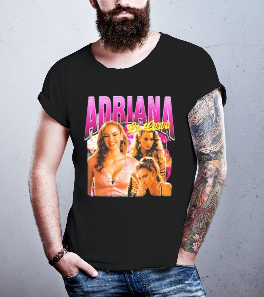 Adriana La Cerva Sopranos Central Character Collage T-Shirt