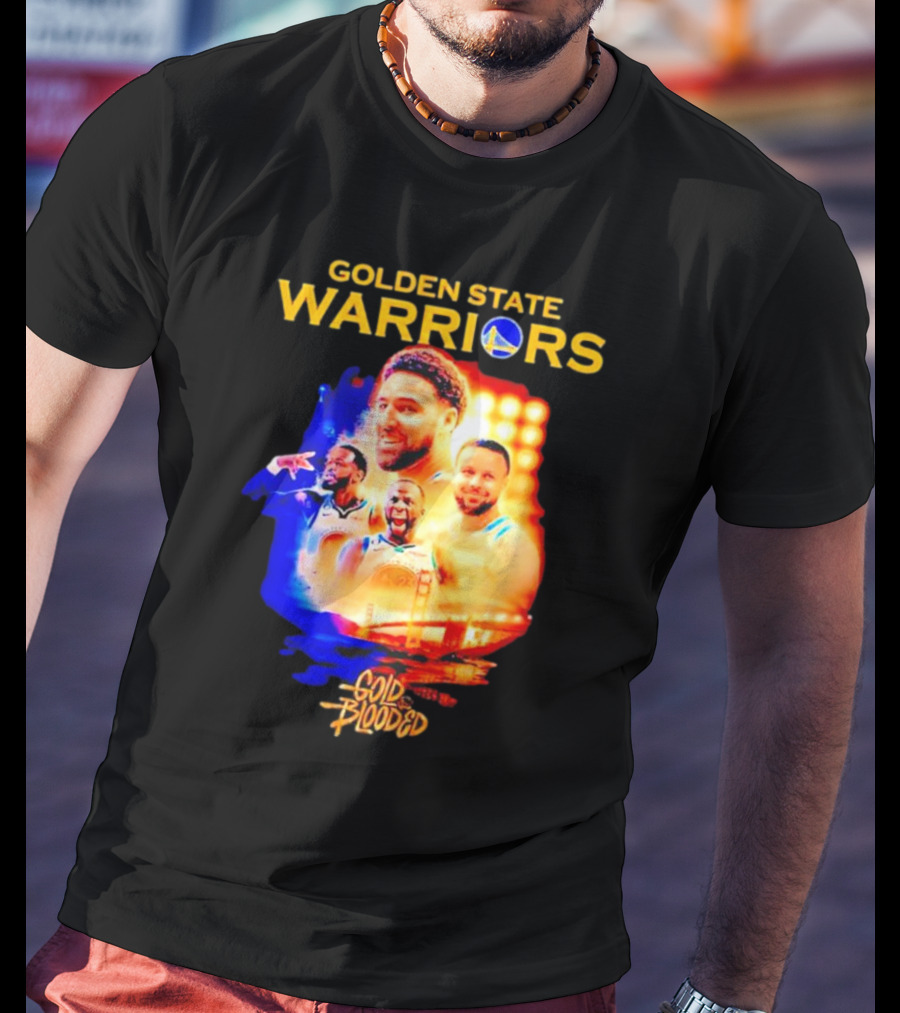 Golden State Warriors Gold Blooded Stephen Curry Klay Thompson Draymond Green T-Shirt