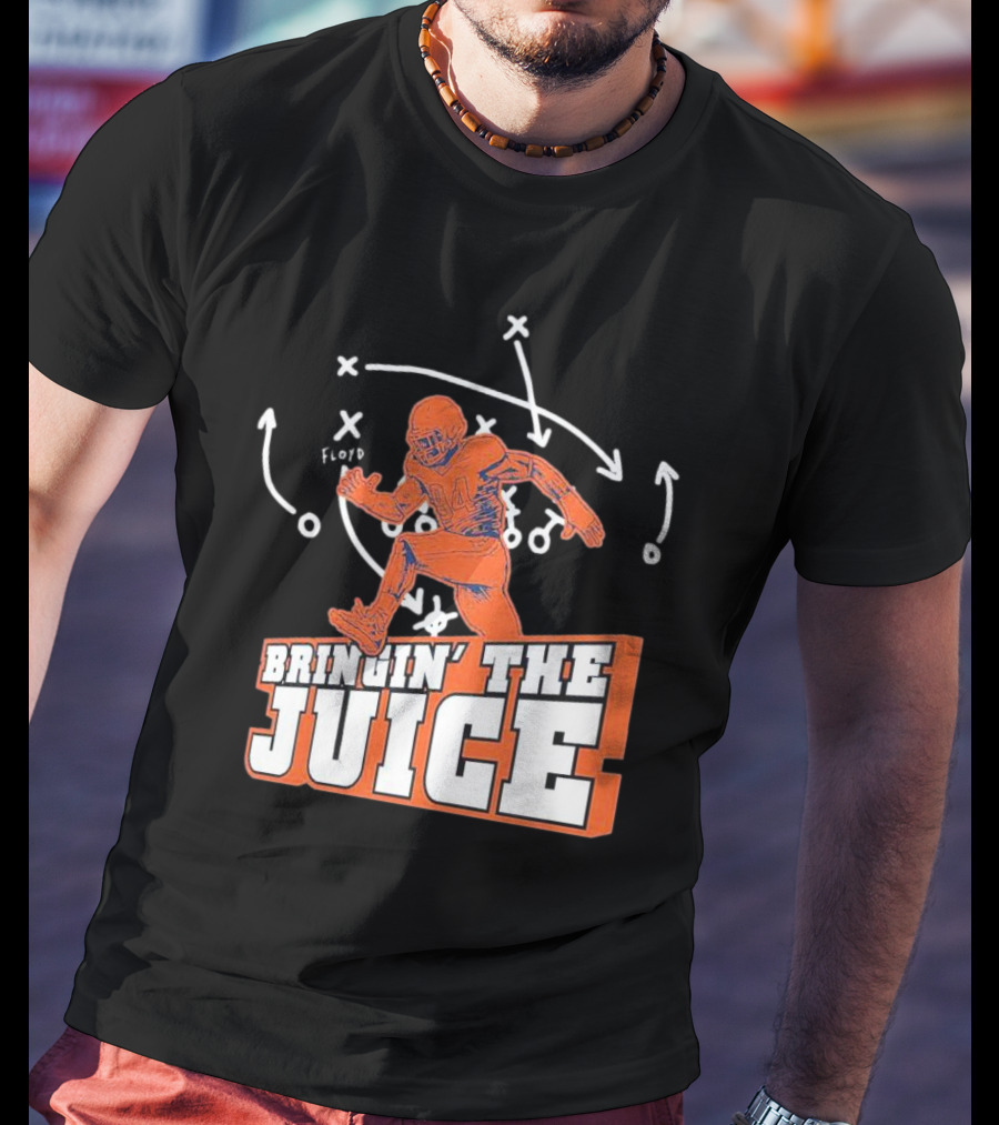 Bringin' The Juice Football Play Diagram T-Shirt