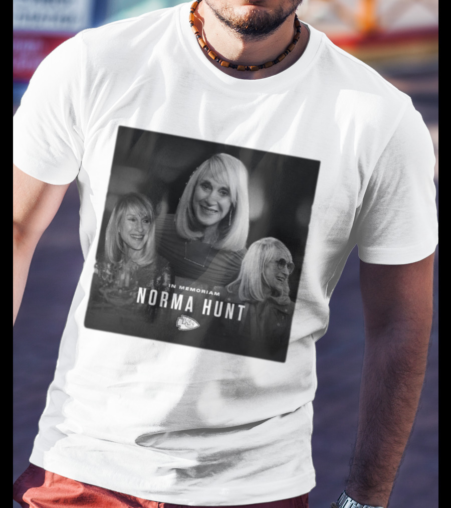 In Memoriam Norma Hunt Kansas City Chiefs T-Shirt