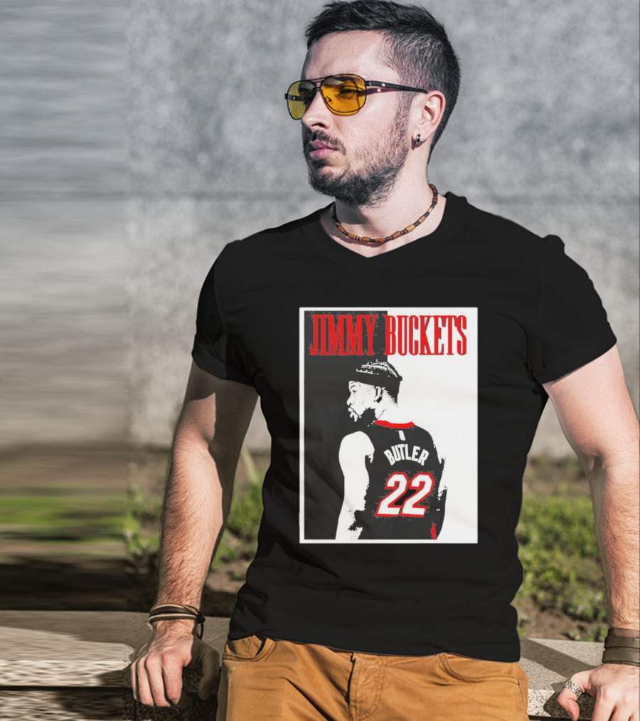 Jimmy Butler Buckets 22 Basketball Jersey T-Shirt