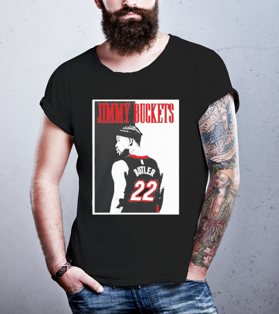 Jimmy Butler Buckets 22 Basketball Jersey T-Shirt