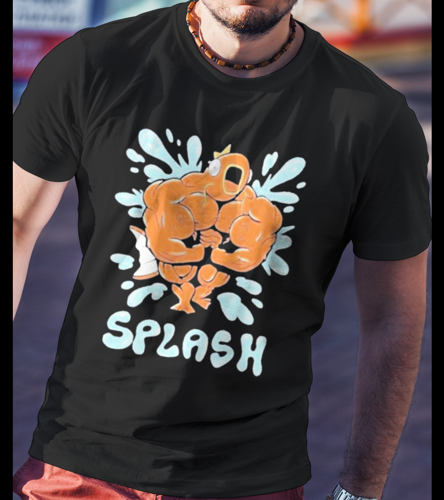Magikarp Splash Buff Fish Comic T-Shirt