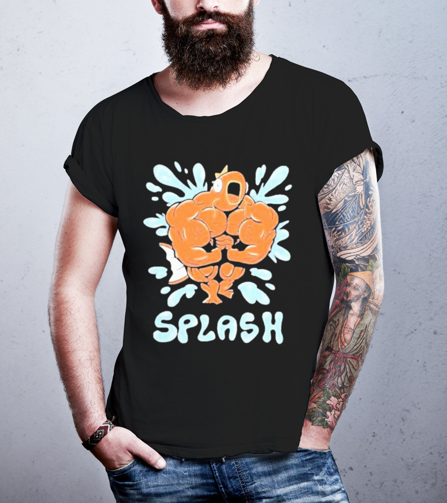 Magikarp Splash Buff Fish Comic T-Shirt