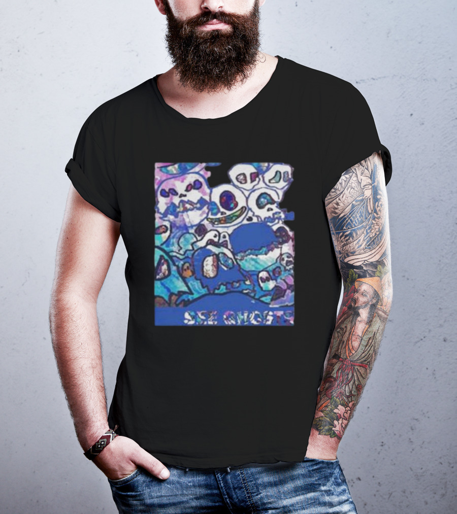 Kids See Ghosts Kanye West Kid Cudi Fan Art Pouya T-Shirt