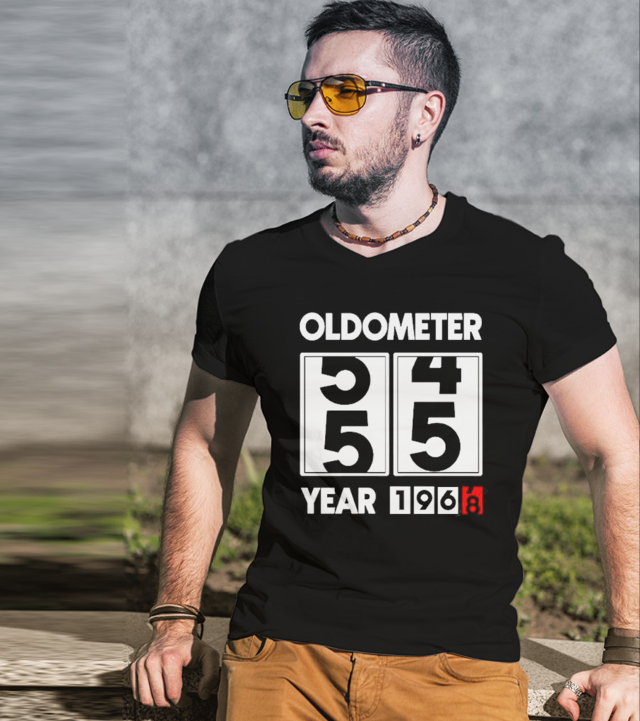 Oldometer 55 45 Year 1968 T-Shirt
