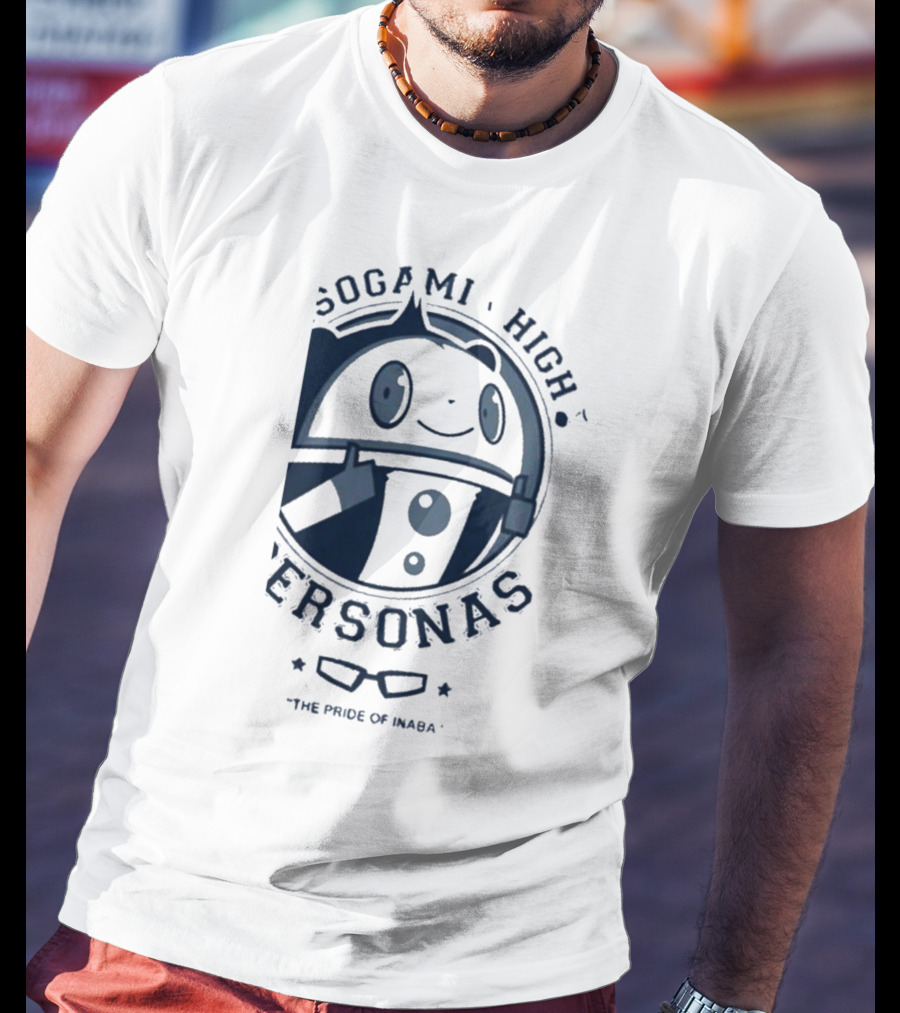 Gekkoukan High Personas The Pride Of Inaba Megami Tensei T-Shirt