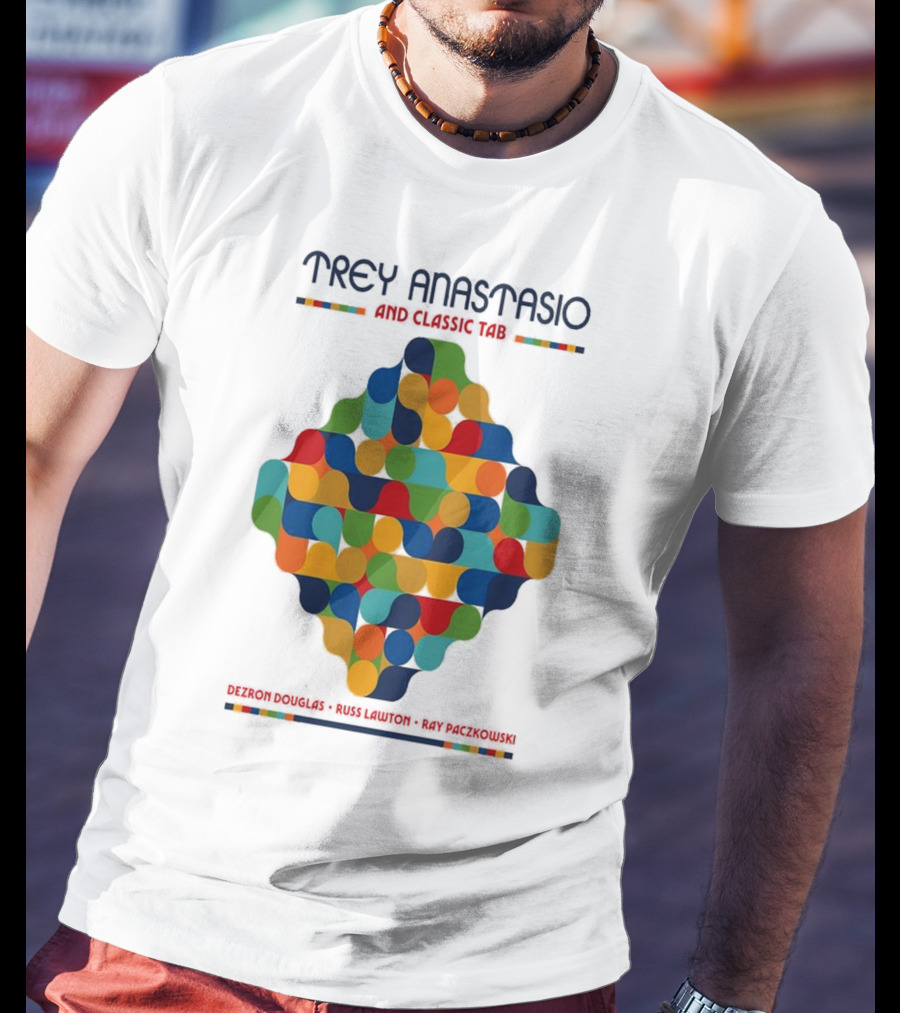 Trey Anastasio And Classic TAB Dezron Douglas Russ Lawton Ray Paczkowski T-Shirt