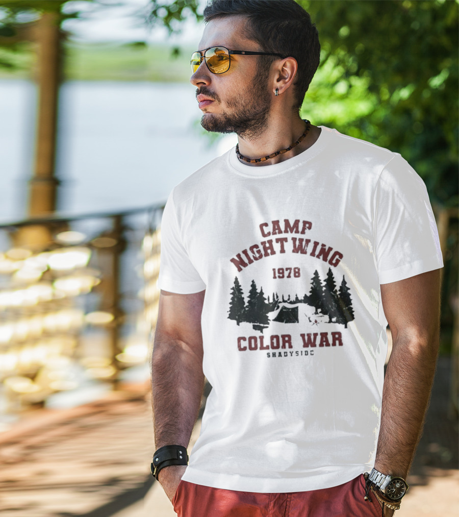 Camp Nightwing 1978 Color War Shadyside T-Shirt
