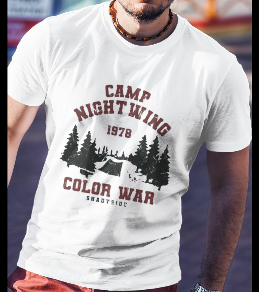 Camp Nightwing 1978 Color War Shadyside T-Shirt