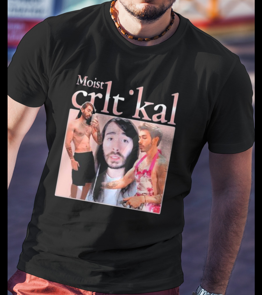 Moistcr1tikal Connor Amari Editable Screenshot Long Hair Apron Mirror Selfie T-Shirt