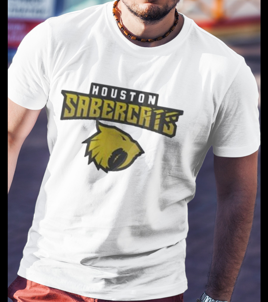 Houston SaberCats Yellow T-Shirt