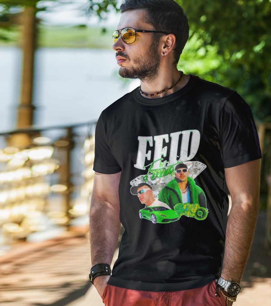 FEID FUMO Green Car T-Shirt