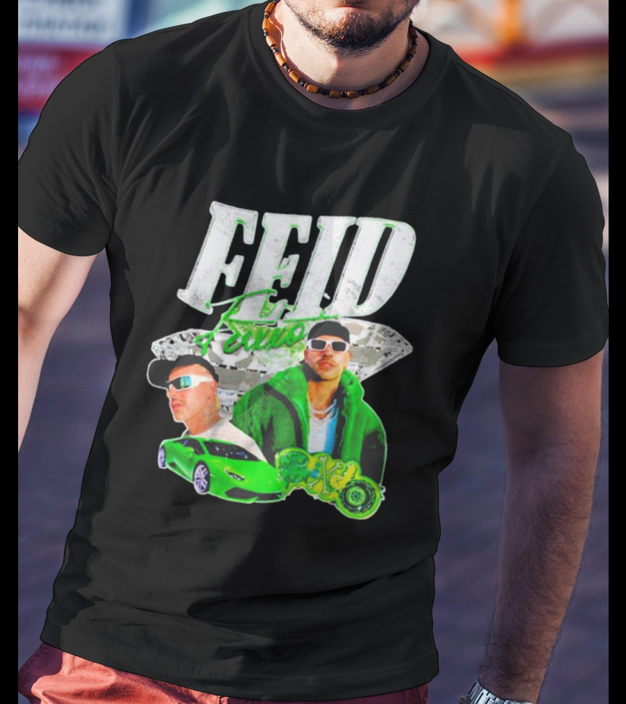 FEID FUMO Green Car T-Shirt