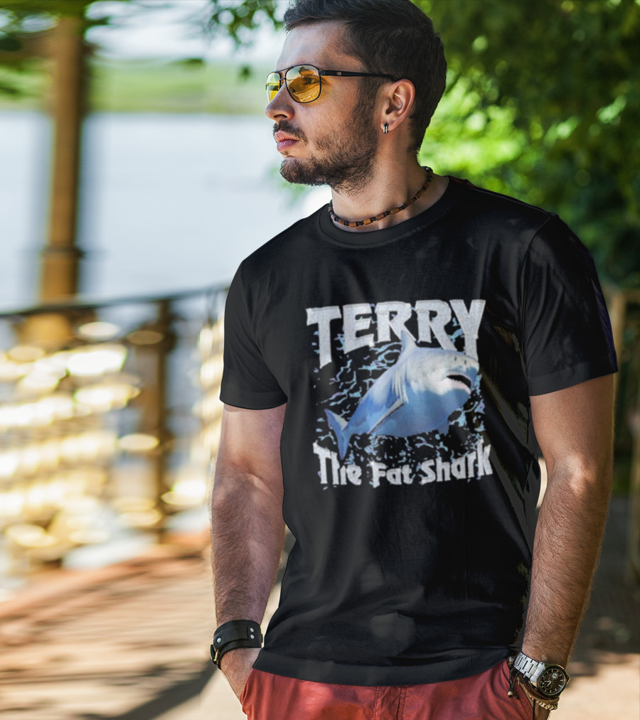Terry The Fat Shark Marine Adventure T-Shirt