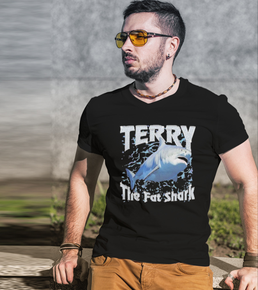 Terry The Fat Shark Marine Adventure T-Shirt
