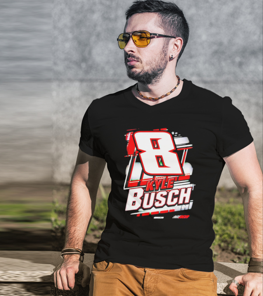 Kyle Busch #8 NASCAR RCR Racing T-Shirt