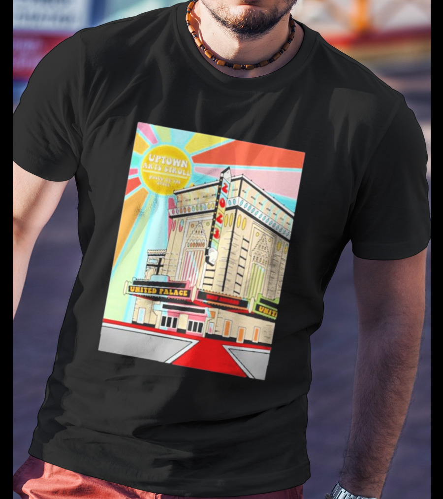 Uptown Arts Stroll United Palace Paseo De Las Artes Vegalteno T-Shirt