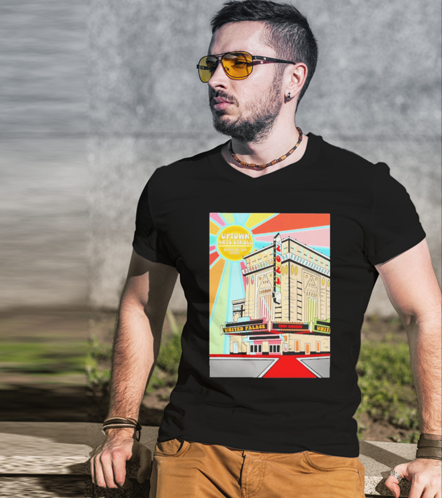 Uptown Arts Stroll United Palace Paseo De Las Artes Vegalteno T-Shirt
