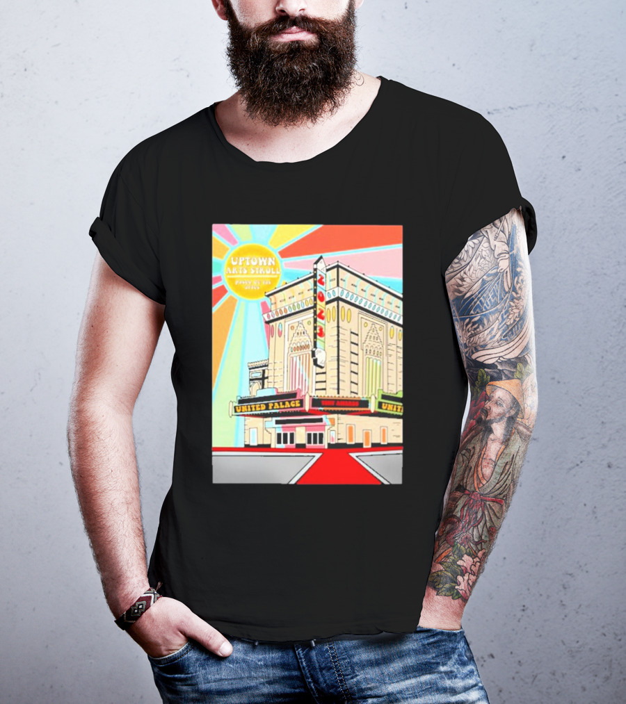 Uptown Arts Stroll United Palace Paseo De Las Artes Vegalteno T-Shirt