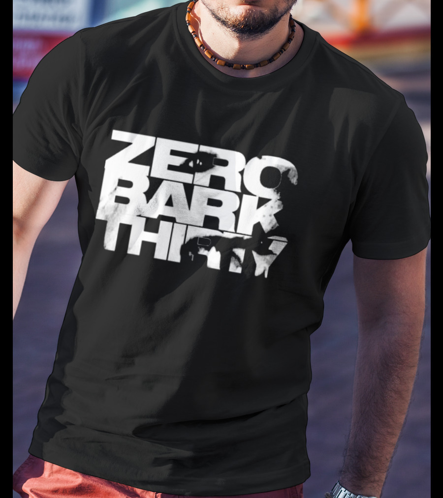 Zero Bark Thirty Military Dog T-Shirt