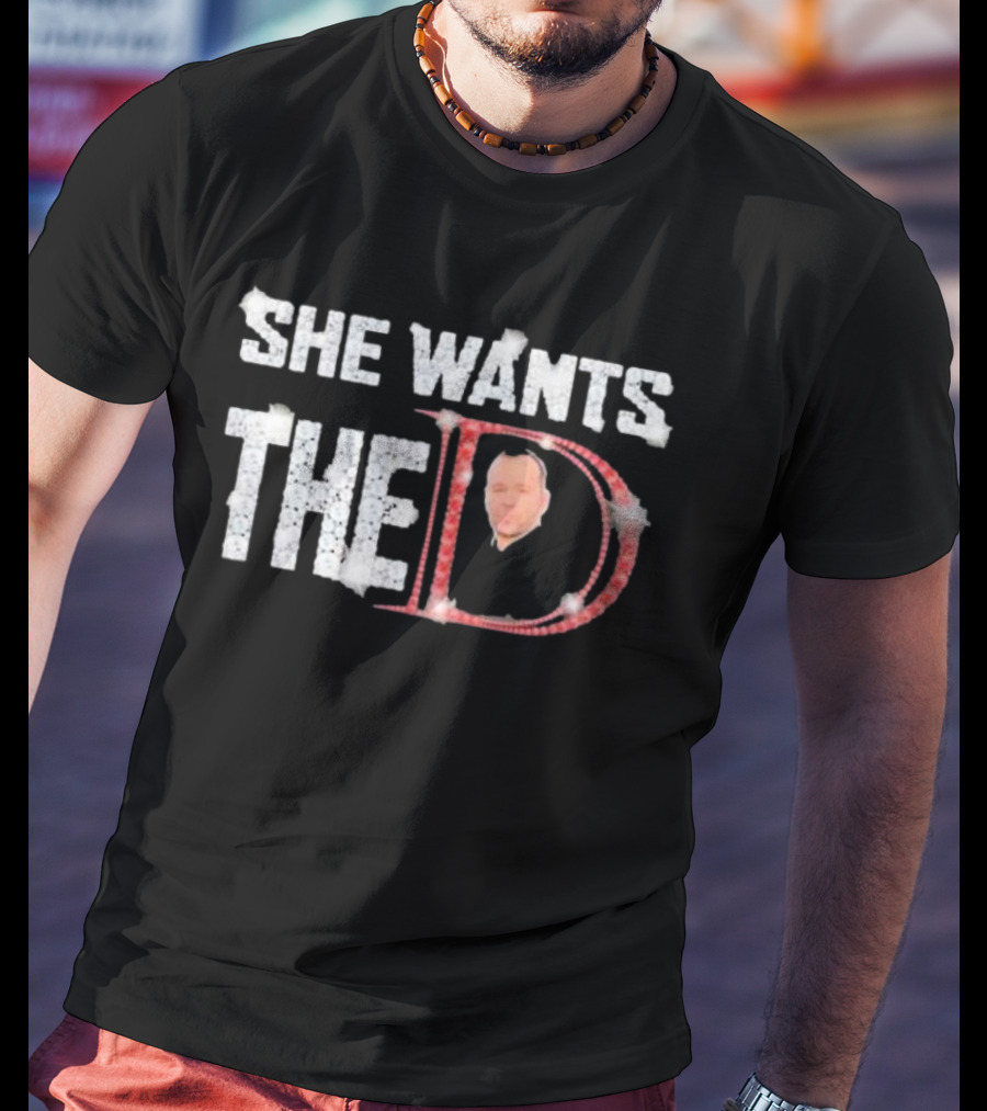 She Wants The Donnie Wahlberg Nkotb T-Shirt