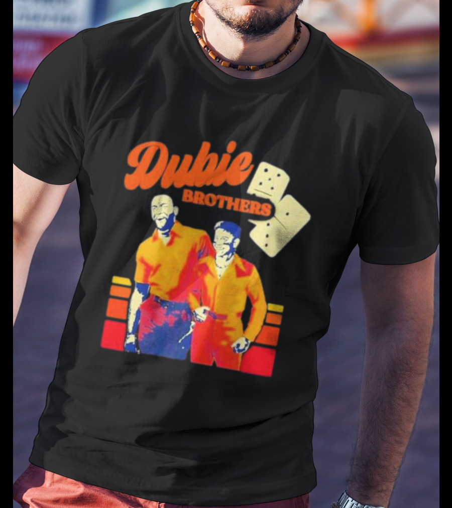 Dubie Brothers Domino Duo Orange Outfits T-Shirt