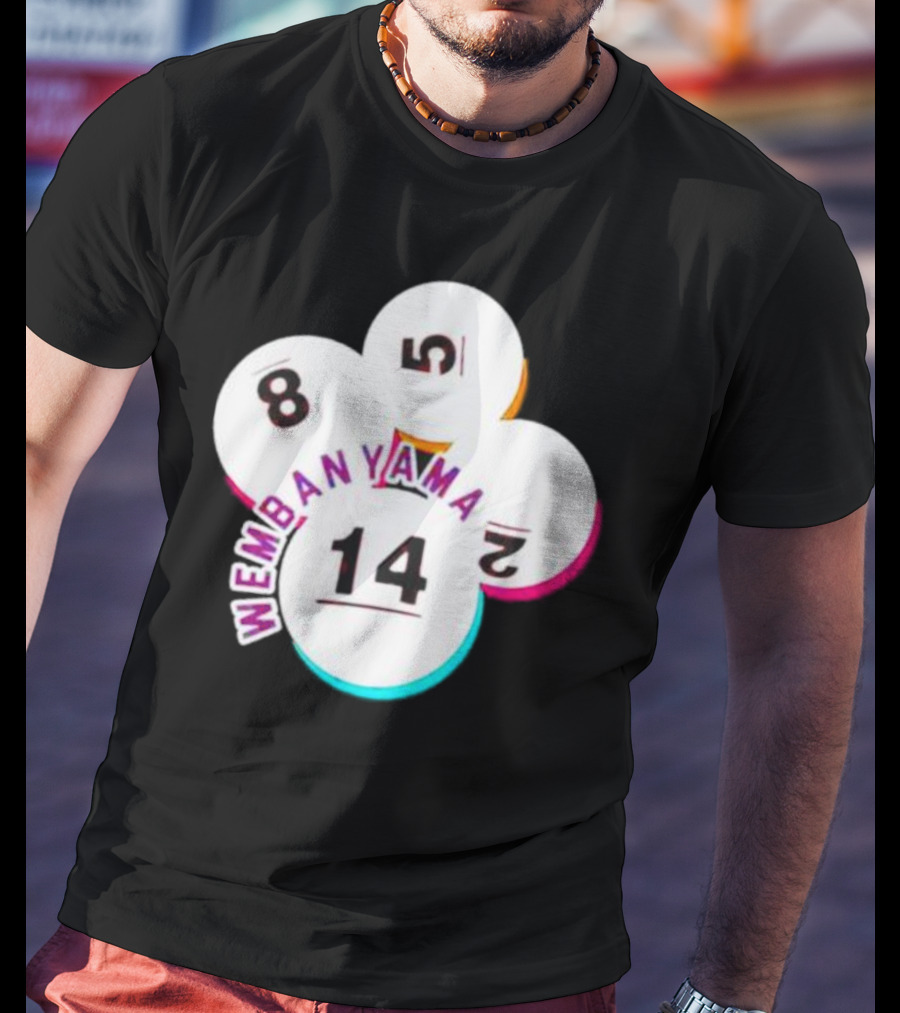 San Antonio Spurs Wembanyama 8 5 2 14 T-Shirt