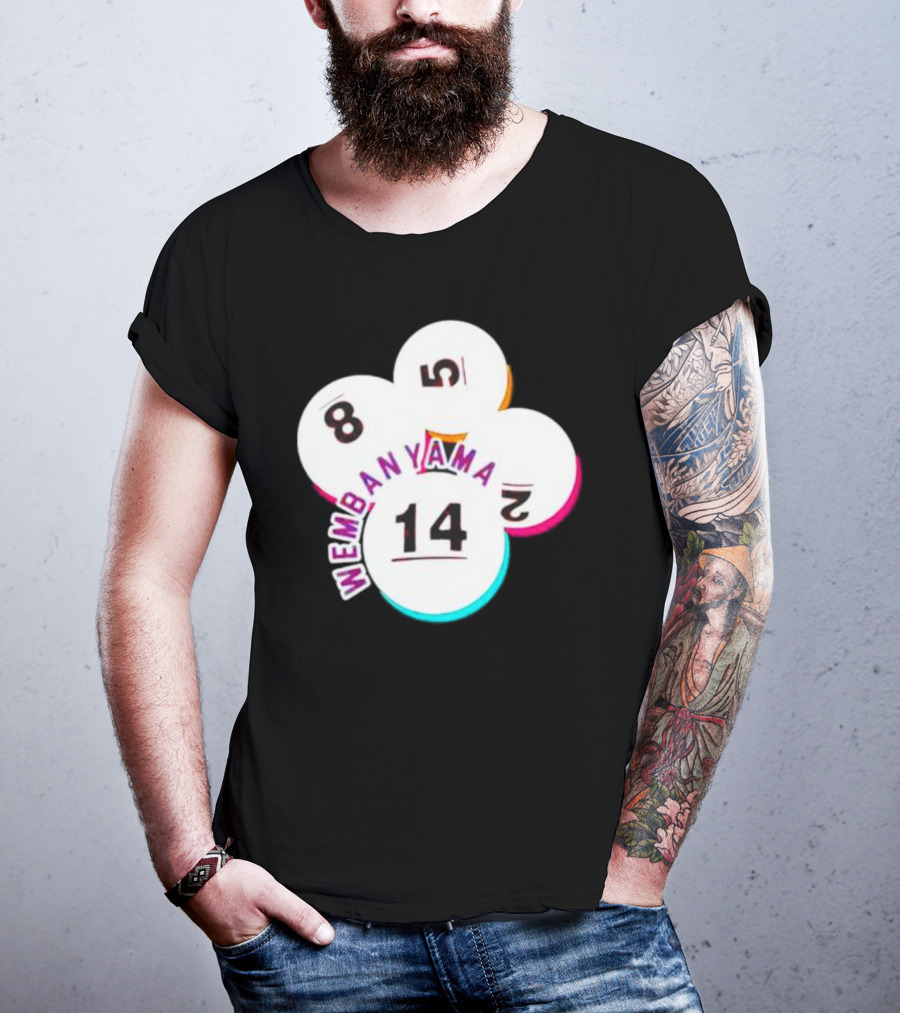 San Antonio Spurs Wembanyama 8 5 2 14 T-Shirt