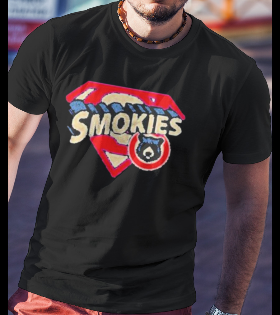 Smokies Super Shield Logo Bear Emblem T-Shirt