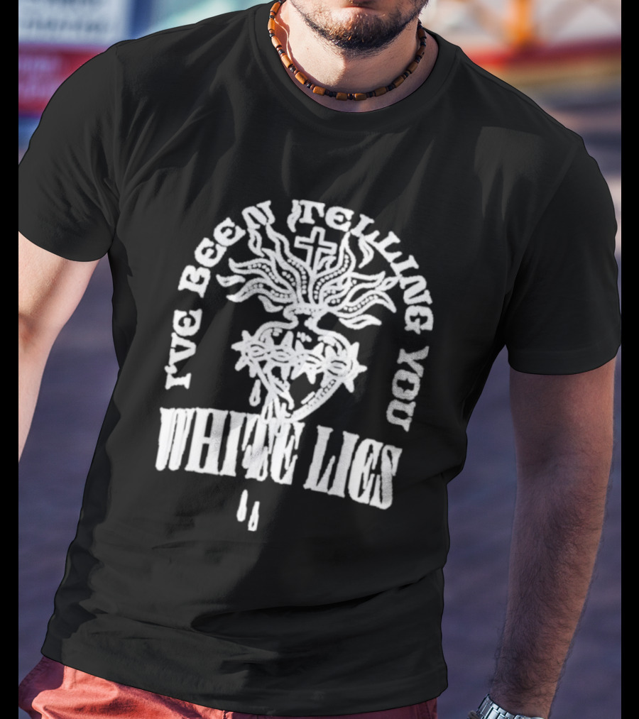 I've Been Telling You White Lies Tokio Hotel Tourshop T-Shirt